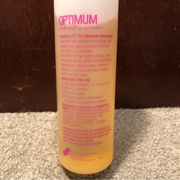 Soft Sheen Optimum Conditioning Synthesis III Step 2 Post Relaxer Normalizer 16 - Picture 3 of 8